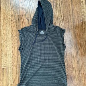 Hurley Sleeveless Hoodie Beach Coverup